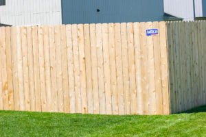 American Fence Company Sioux City, Iowa - Wood Fencing, 1023 6' solid privacy