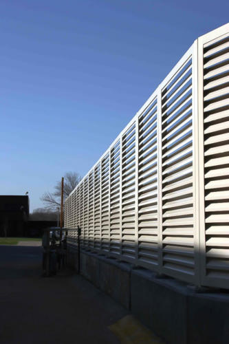 Commercial Louvered Screening Systems - American Fence Company of Sioux ...